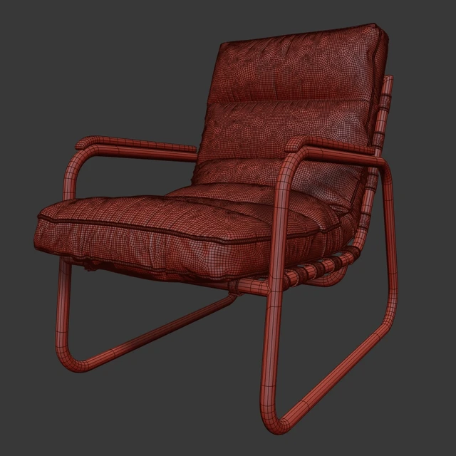 Leather chair / Monroe chair — Descargar