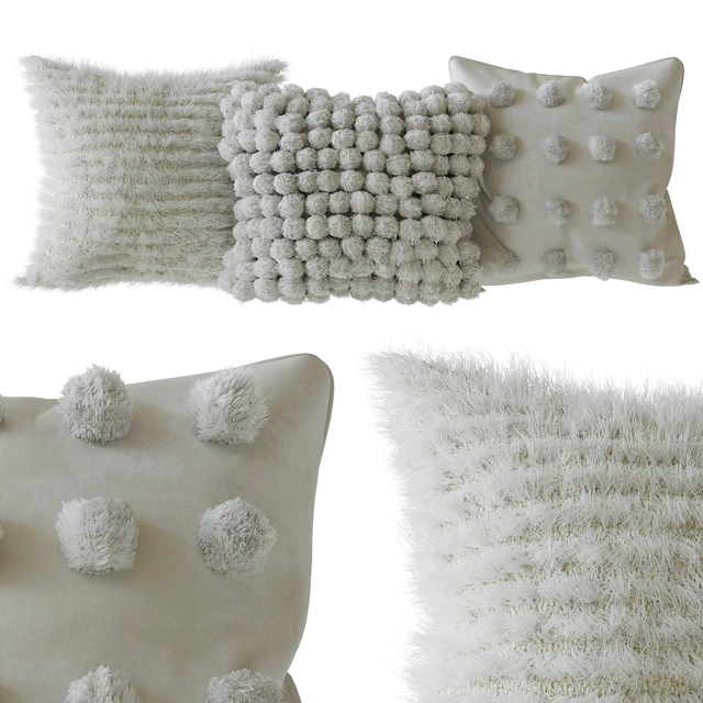 Scandinavian wool pillows — Descargar