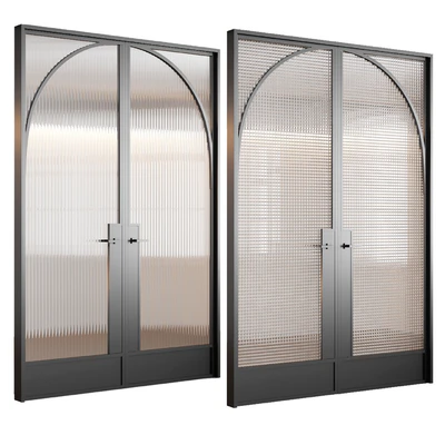 Embossed glass doors №3 — View 1