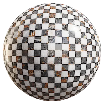 marble checkered floor 001 — Скачать