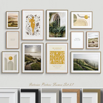 Interior Picture Frames Set-57 — Вид 1