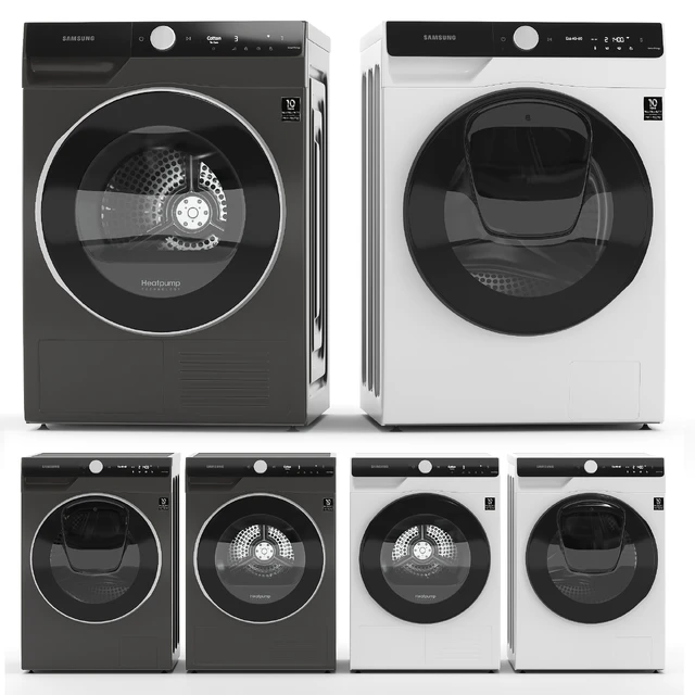 Washing machine and dryer Samsung — Descargar