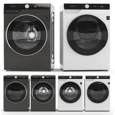 Washing machine and dryer Samsung — Ver 1