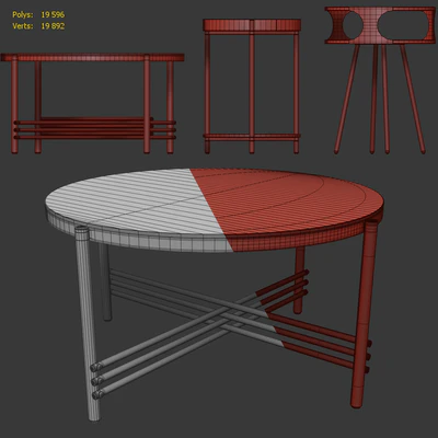 Стол журнальный Ismena, Kirby, Rolo от Ангстрем. Coffee table by Angstrem — Вид 4