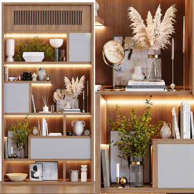 Interior Shelf Decoration 01 — Ver 1