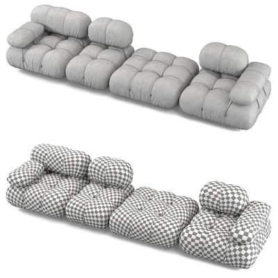 B&B Italia Camaleonda Sofa Composition 3 — Ver 4