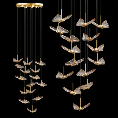 Chandelier Fly Butterfly — Ver 1
