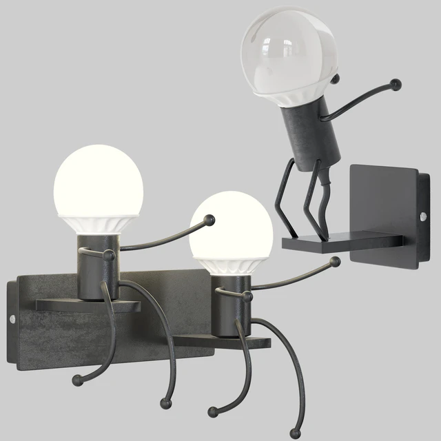 Creative "Little Man" Lamp — Descargar