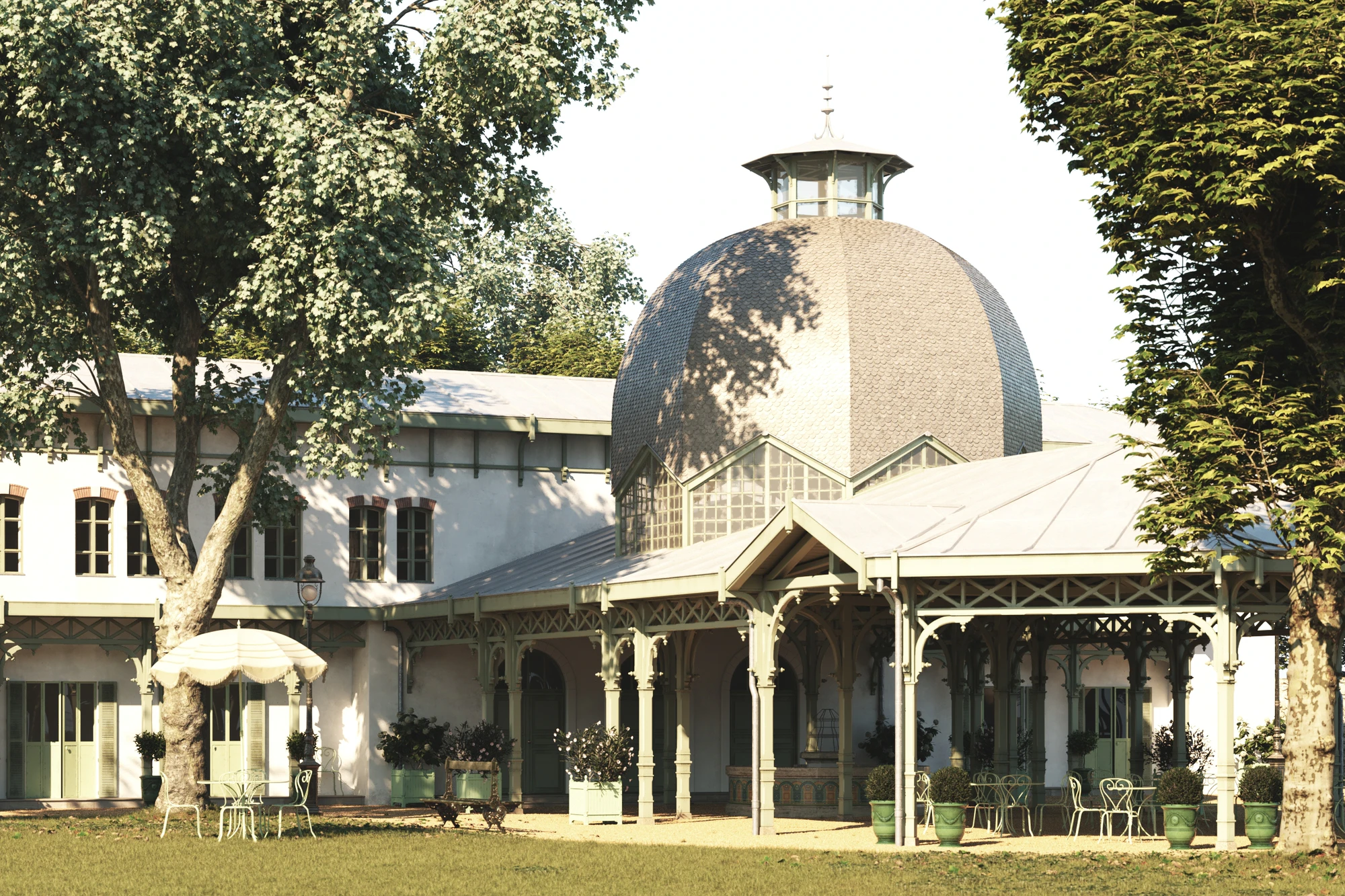 3d classical exterior model — Скачать