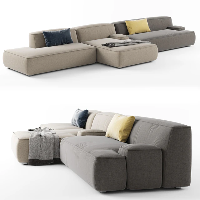 Lema CLOUD Sectional sofa 06 — Descargar