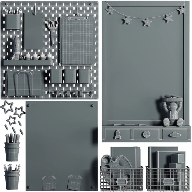 Ikea SKADIS Pegboard for Teenagers and Kids 07 — Descargar