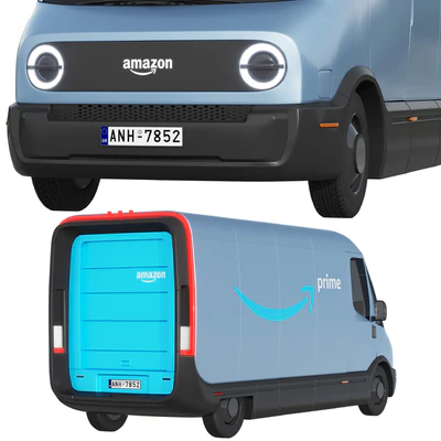 Rivian Amazon delivery van — Вид 4