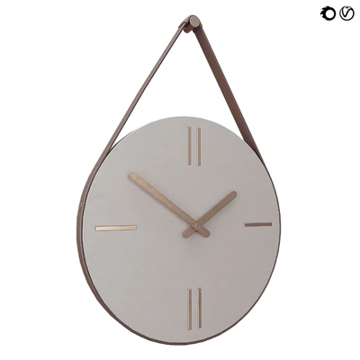 Concrete Hanging Wall Clock — Ver 2
