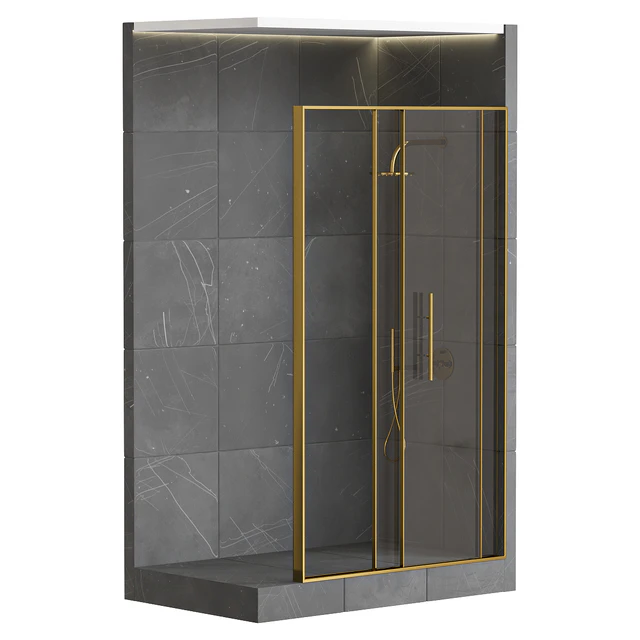Shower cabin with partition 05 — Descargar
