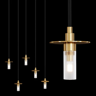 Restoration Hardware RENNES PENDANT Brass — Вид 1