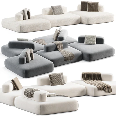 Modular sofa Flow Plus by Aatom — Ver 1
