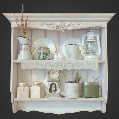 Shelf in the style of Provence — Ver 1