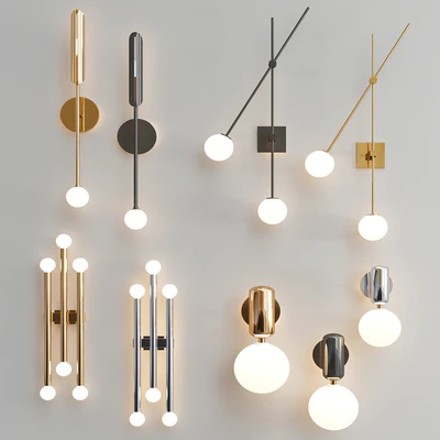 Four Nice Wall Lights 7 — Descargar