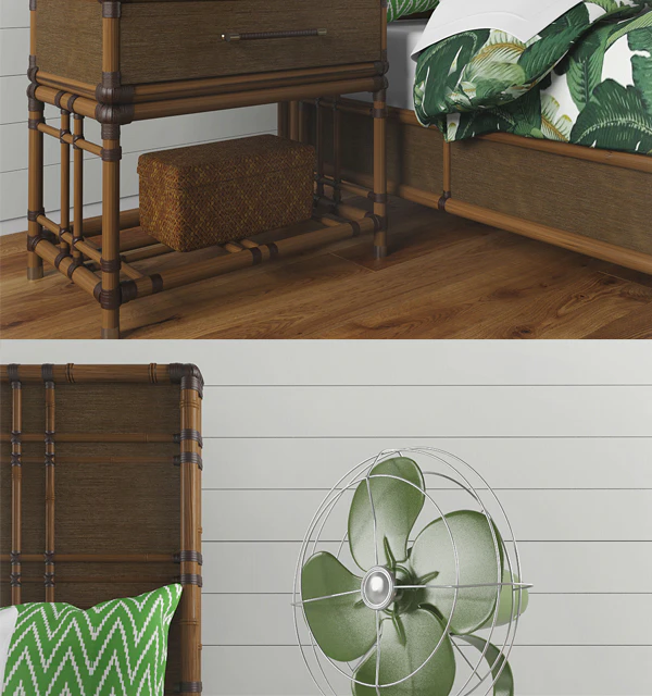 Lexington "Coco bay panel bed" — Скачать