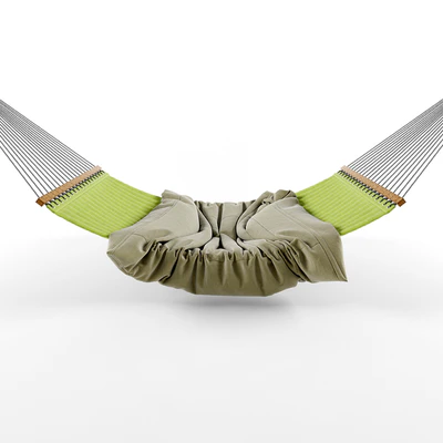 Hammock with wood railings — Ver 1