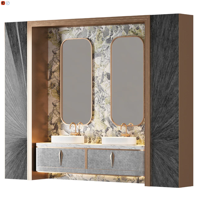 Nero Antico Bathroom — Descargar