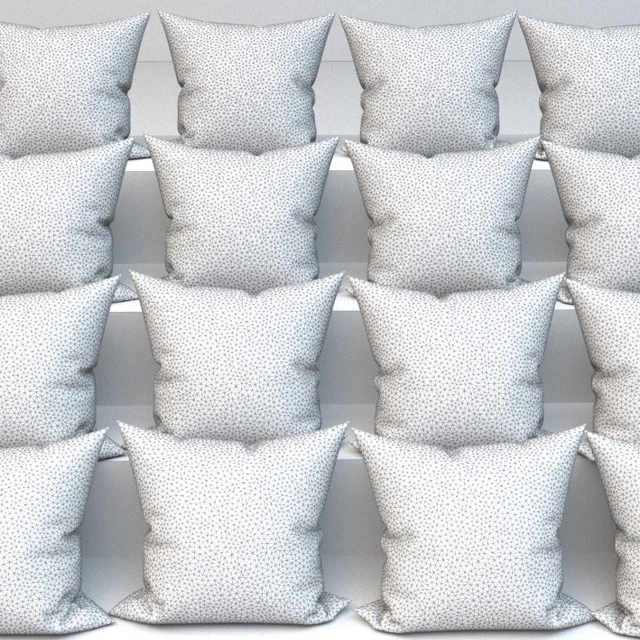 set of luxury 34 pillows, сет из 34 подушек — Скачать