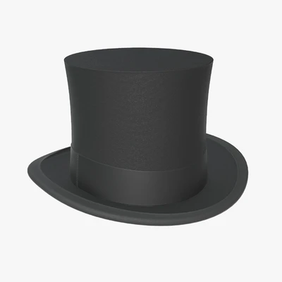 Black top hat — Вид 1