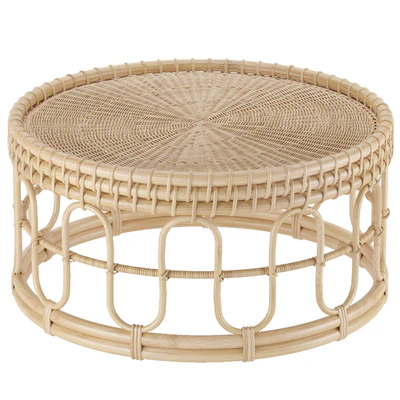 Samson Rattan Coffee Table 80 natural — Ver 2