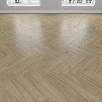 Parquet Oak, 3 types: herringbone, linear, chevron. — Ver 3