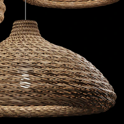 Rattan Pendant Light 11 — Ver 4