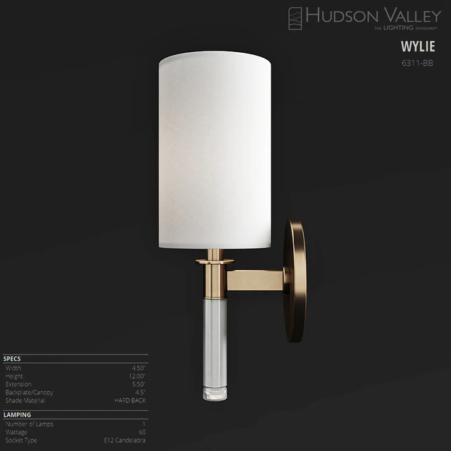 HUDSON Valley Wylie 6311-BB — Скачать