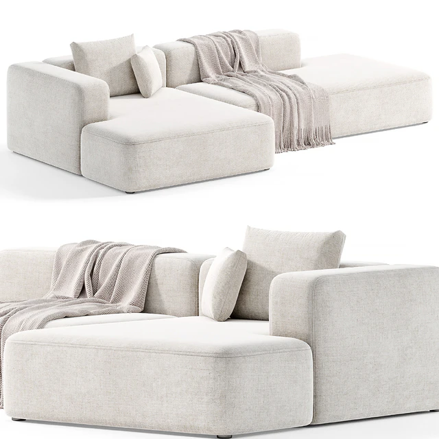 Stone Modular Sofa 2 by Tamamm — Скачать