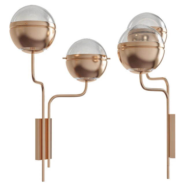 NIKU Wall lamp By BRABBU — Скачать