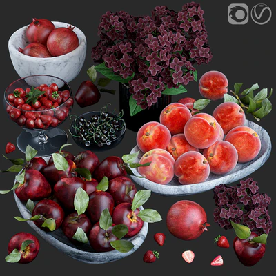 Fruits. Red — View 1