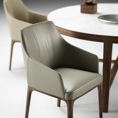 Alivar. Globe table, Amanda chair. — Ver 3