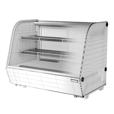 "AVANTCO" 34 1/2 inch Refrigerated Countertop Bakery Display Case — Вид 2