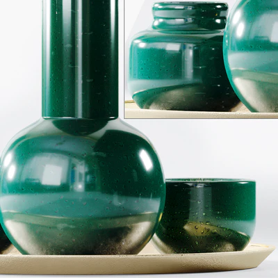 decorative vase set 9 — Ver 3
