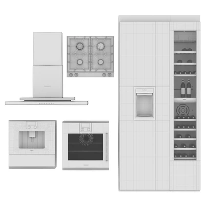 GAGGENAU Appliances set01 — Ver 4