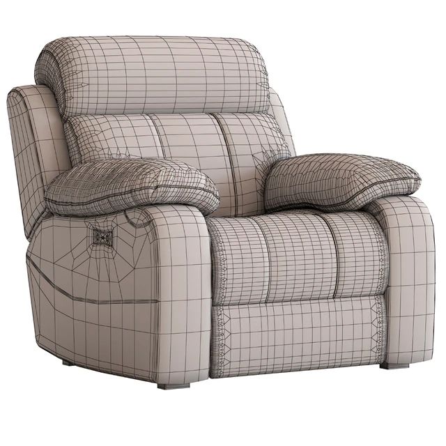 Armchair with foot lift — Descargar