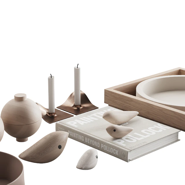 077 Living decor set NEUTRAL BIRDS 00 — Descargar
