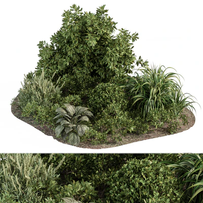 Garden set ivy and Bush - Garden Set 20 — Ver 1