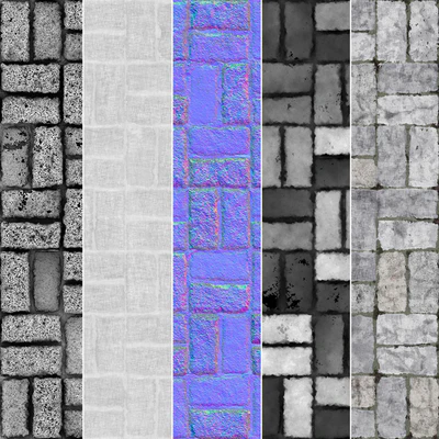 5 stone paving texture — Вид 4