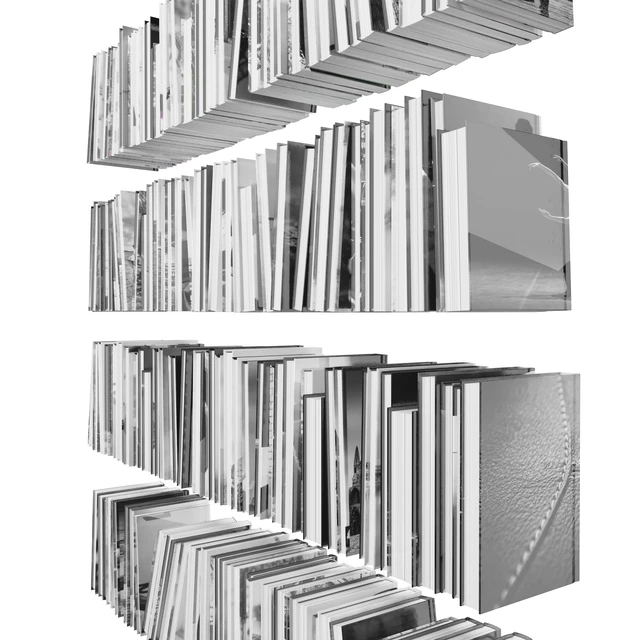 Set of books gray - 2-01 — Descargar