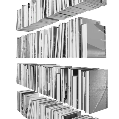 Set of books gray - 2-01 — Ver 4