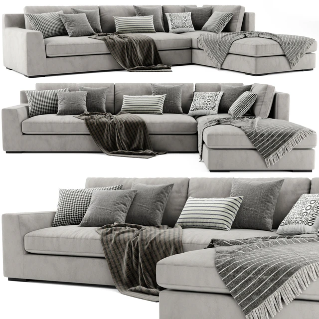 Marac Gran Milano Sectional Chaise Sofa — Descargar