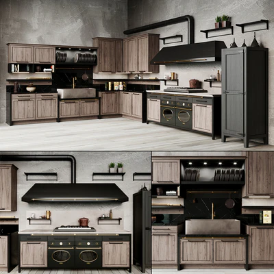 Anteprima VINTAGE kitchen — Ver 1