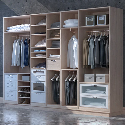Set for clothes and shoes cabinet — Ver 1