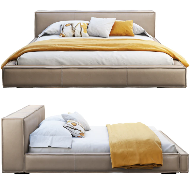 Queen Loft Leather Bed — Descargar