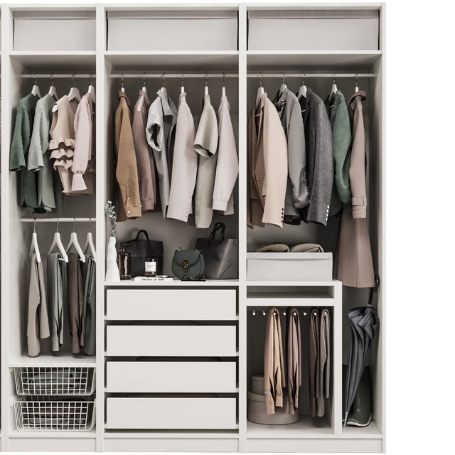 Wardrobe with decor clothes — Descargar