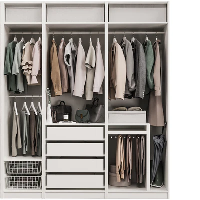 Wardrobe with decor clothes — Ver 4